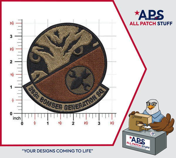 USAF 393EBS B-2パッチ　3点セット Patch - U.S. Air Force - Sew On (7808) – Hahn's World of Surplus