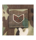 Air Force 7 Color OCP Rank with hook - Staff Sergeant (SSgt/E5) - 2 pack