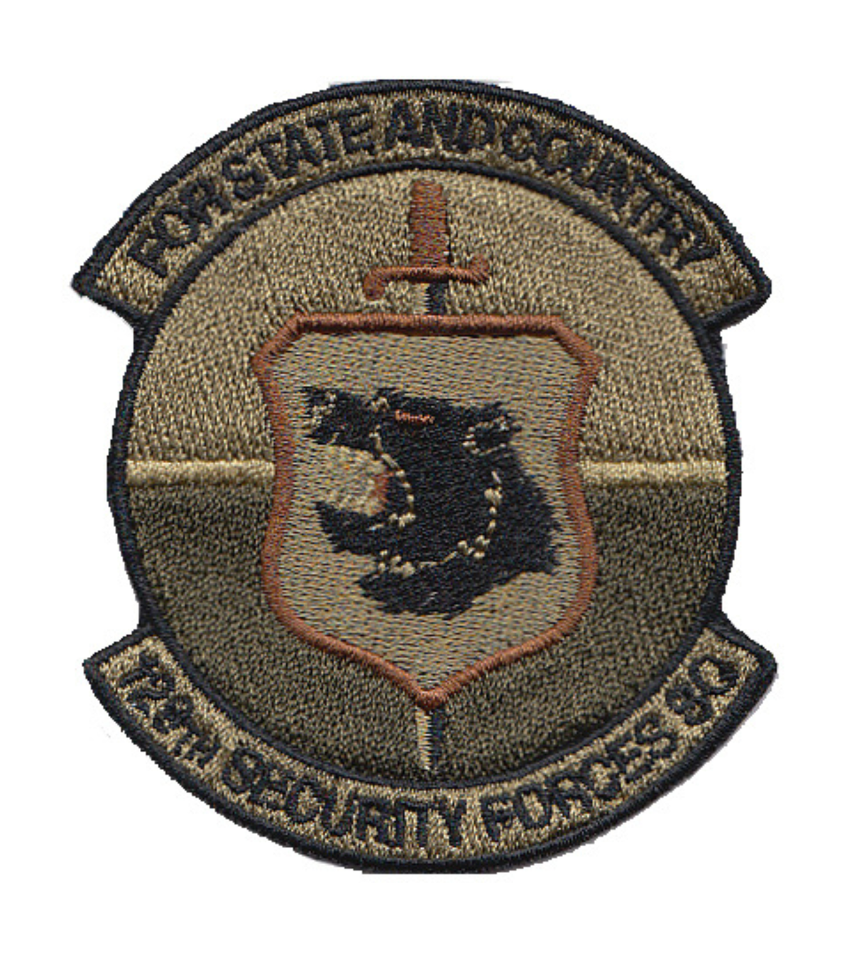129 SFS - Spice Brown OCP Patch