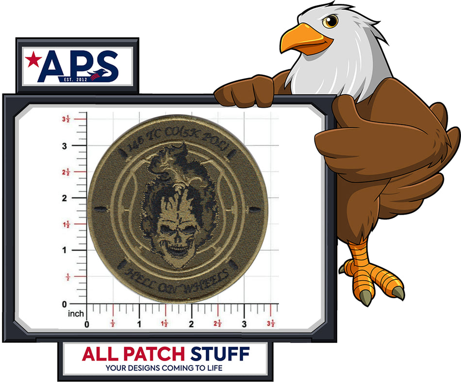 146th Transportation Company Custom Embroidered Patch