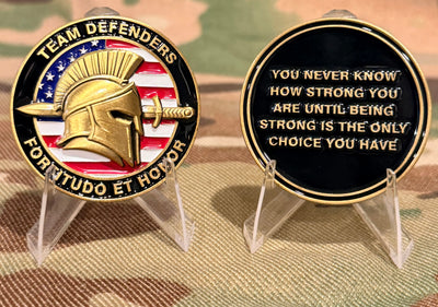 Team Defenders 2026 Challenge Coin