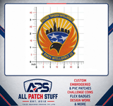 236th Intelligence Squadron Colored Custom Embroidered Patch