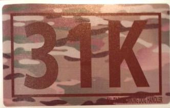 31 Kilo / 31K Sticker Mutlicolor - alternate view