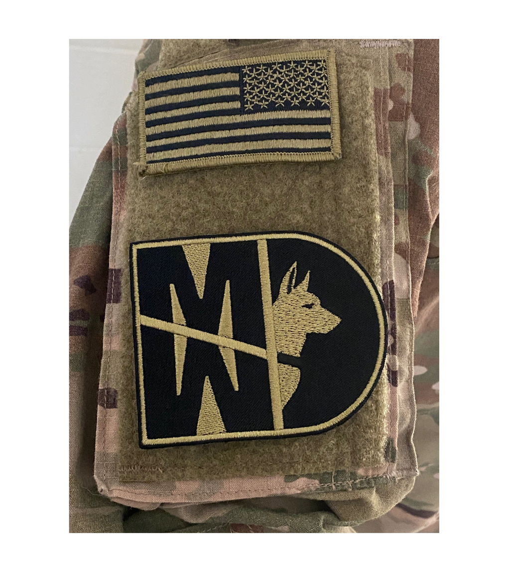 31 Kilo / 31K OCP Army MP K-9 / K9 MWD Patch