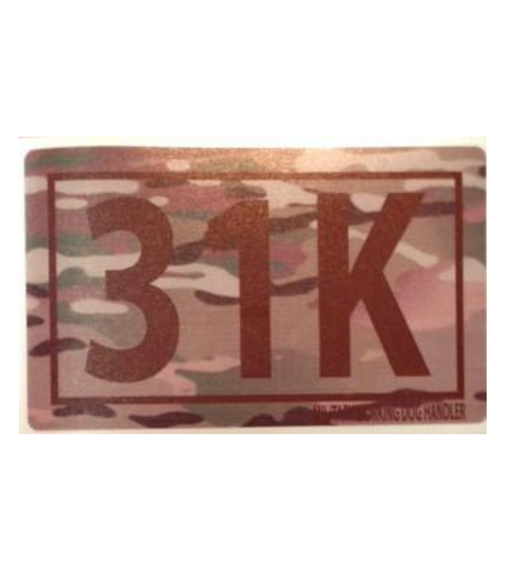 31 Kilo / 31K Sticker Mutlicolor