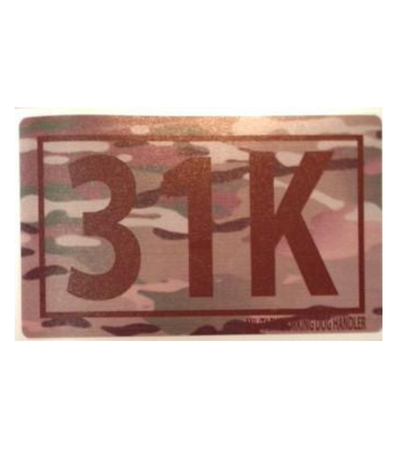 31 Kilo / 31K Sticker Mutlicolor