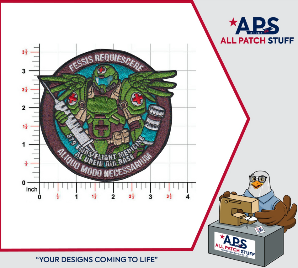 379 EMDS Flight Medicine Patch