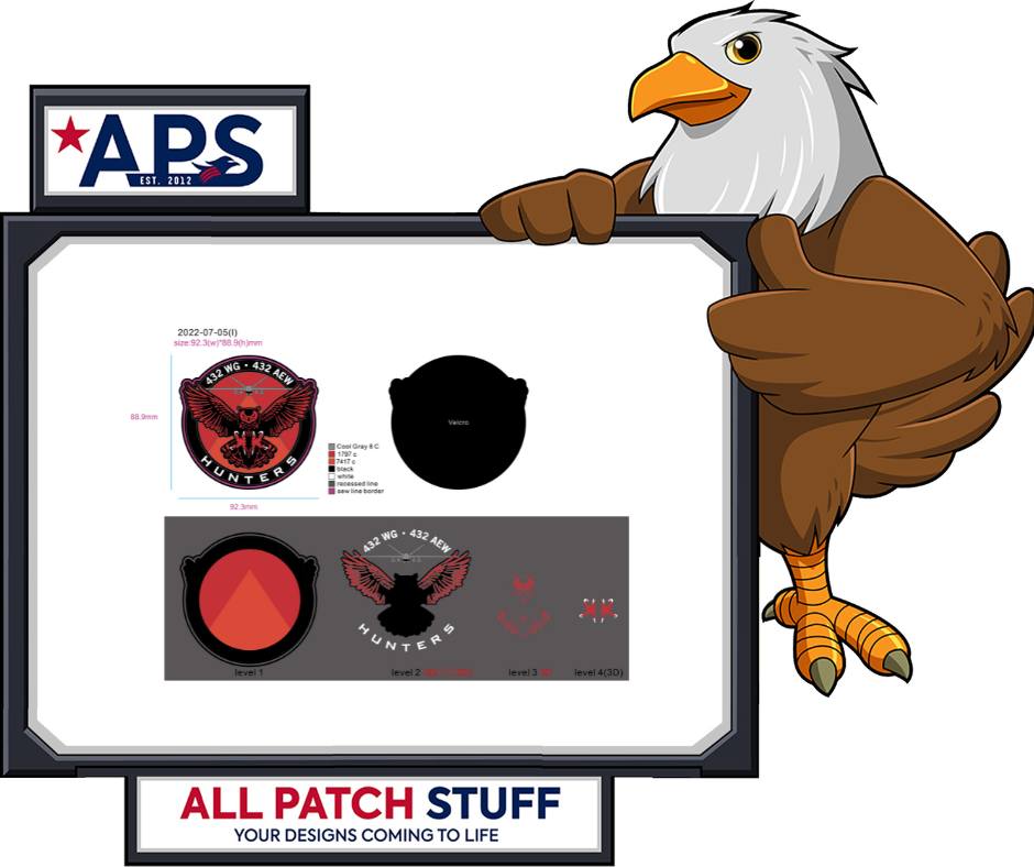 432d Wing Hunters Colored