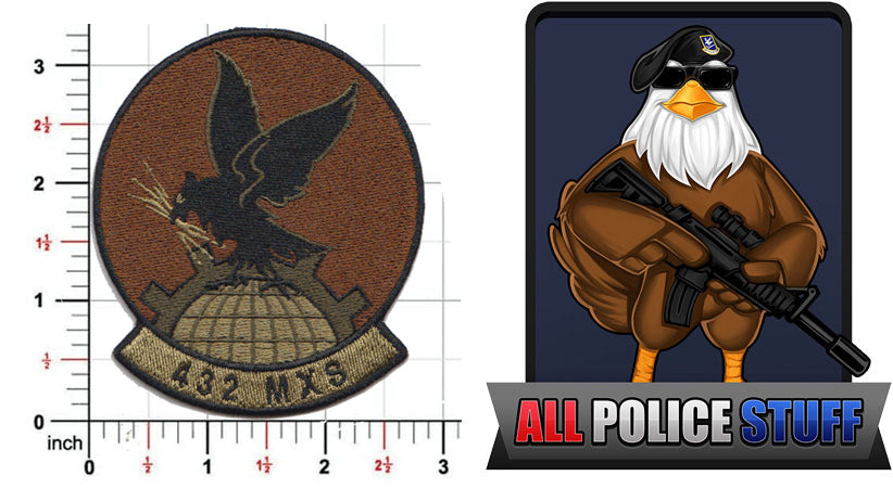 432nd Maintenance Squadron OCP Custom Embroidered Patch