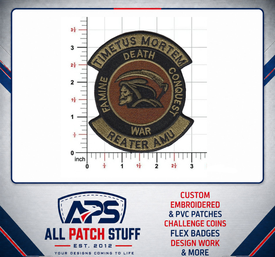 432nd Aircraft Maintenance Squadron - Reaper AMU OCP Custom Embroidered Patch