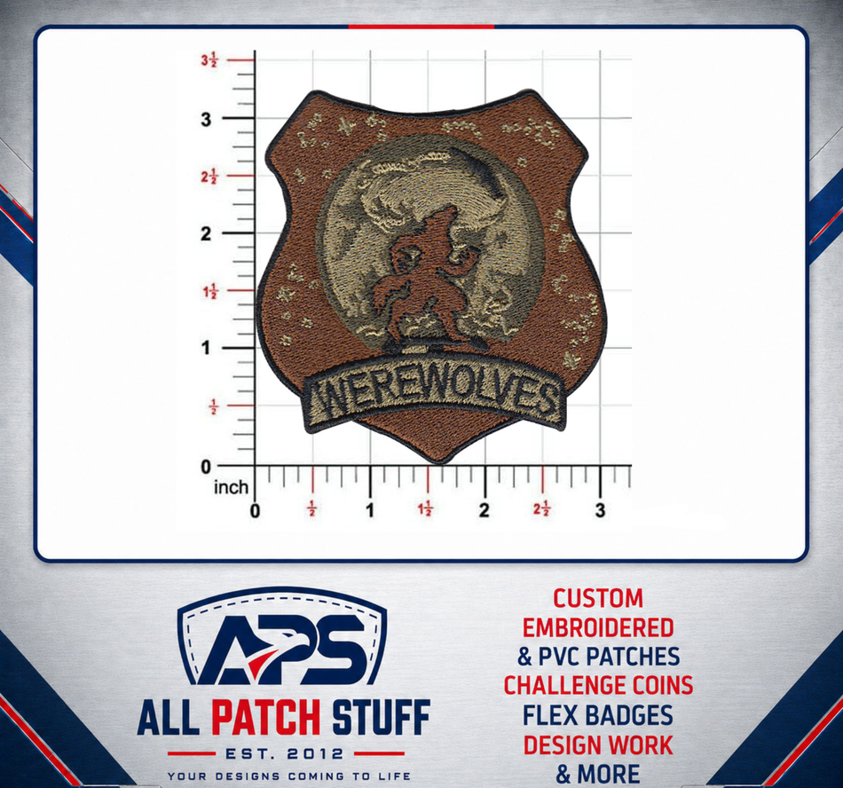 509th Security Forces Squadron OCP Custom Embroidered Patch