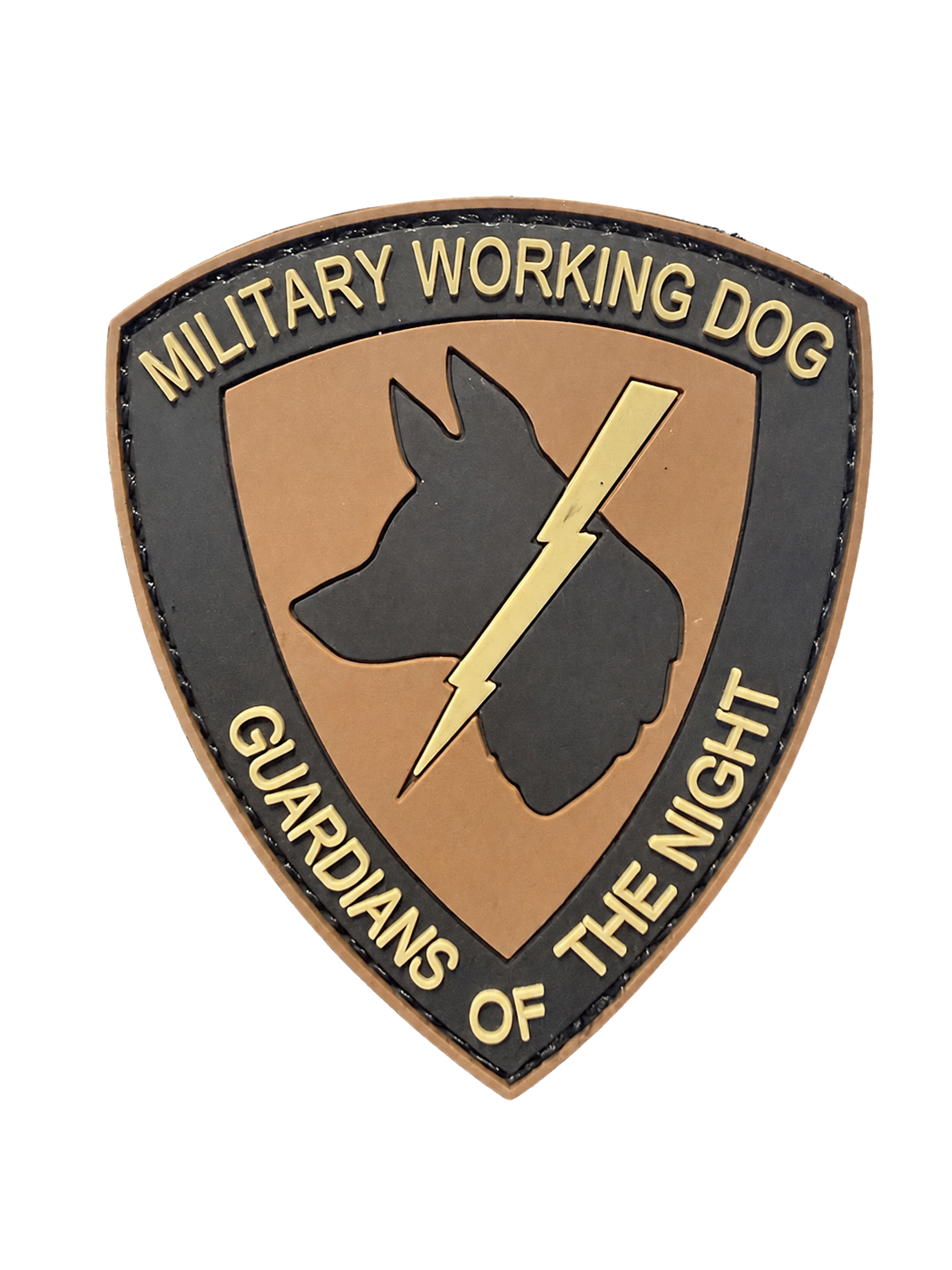 Guardians of the Night (GOTN) PVC Patch - Brown