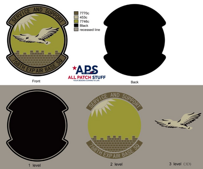 768th Exp Air Base Squadron - Colored