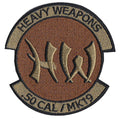 Security Forces Combat Arms (CATM) Heavy Weapons Patch