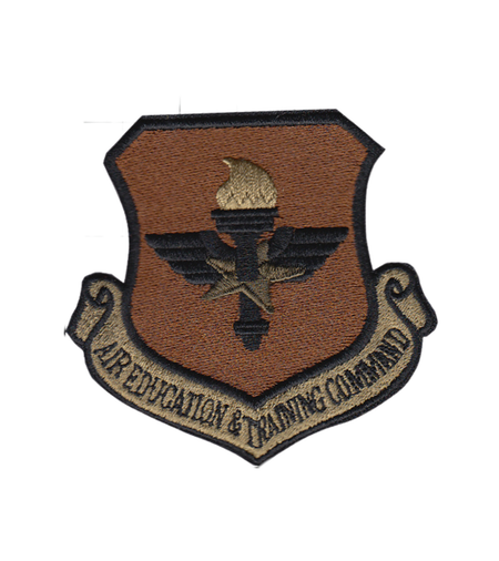 Air Education and Training Command (AETC) Majcom Spice Brown OCP Patch