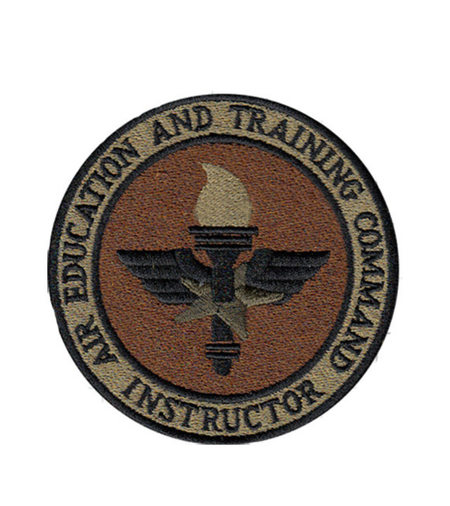 AETC Instructor Spice Brown OCP Patch