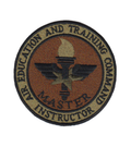 AETC MASTER Instructor Spice Brown OCP Patch