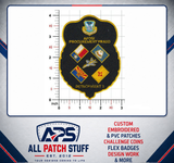 AFOSI Det 3 Custom Embroidered Patch