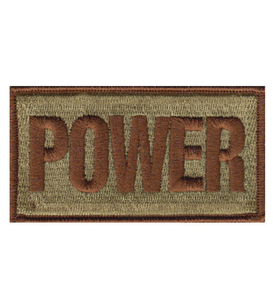 Electrical Power Production (3E0X2) POWER Shoulder Identifier Multicam/OCP Patch