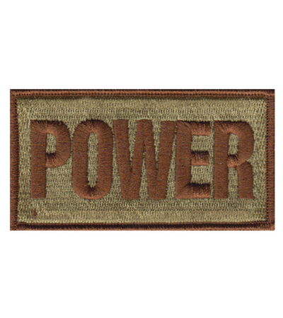 AF CE Power (POWER) Shoulder Identifier Multicam/OCP Patch - 2 Pack