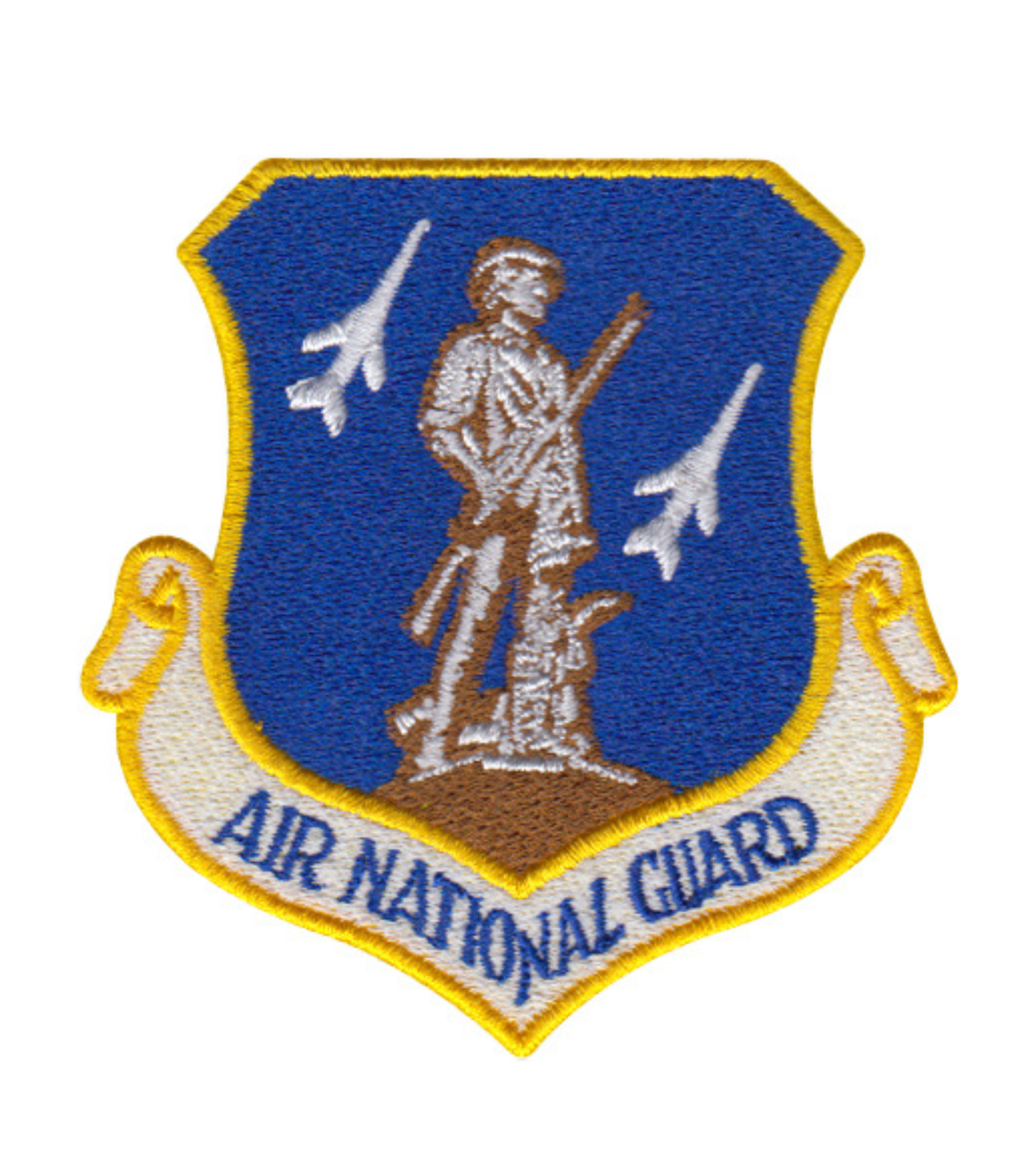 USAF MAJCOM Spice Brown Colored Patches Bulk Orders - alternate view