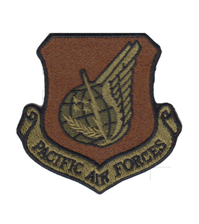 AF Pacific Air Force Command (PACAF) Majcom Spice Brown OCP Patch