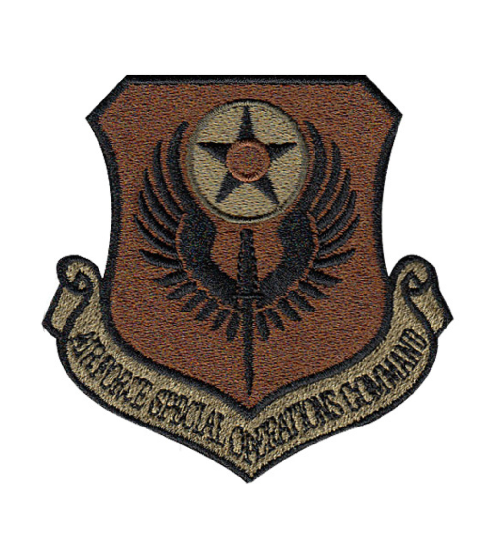 AF Special Operations Command (AFSOC) Majcom Spice Brown OCP Patch