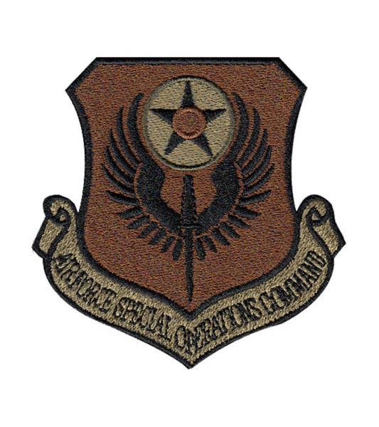 AF Special Operations Command (AFSOC) Majcom Spice Brown OCP Patch ...