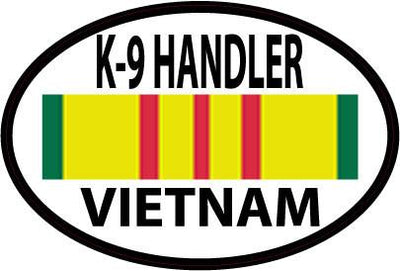 K9 Handler - Vietnam Sticker