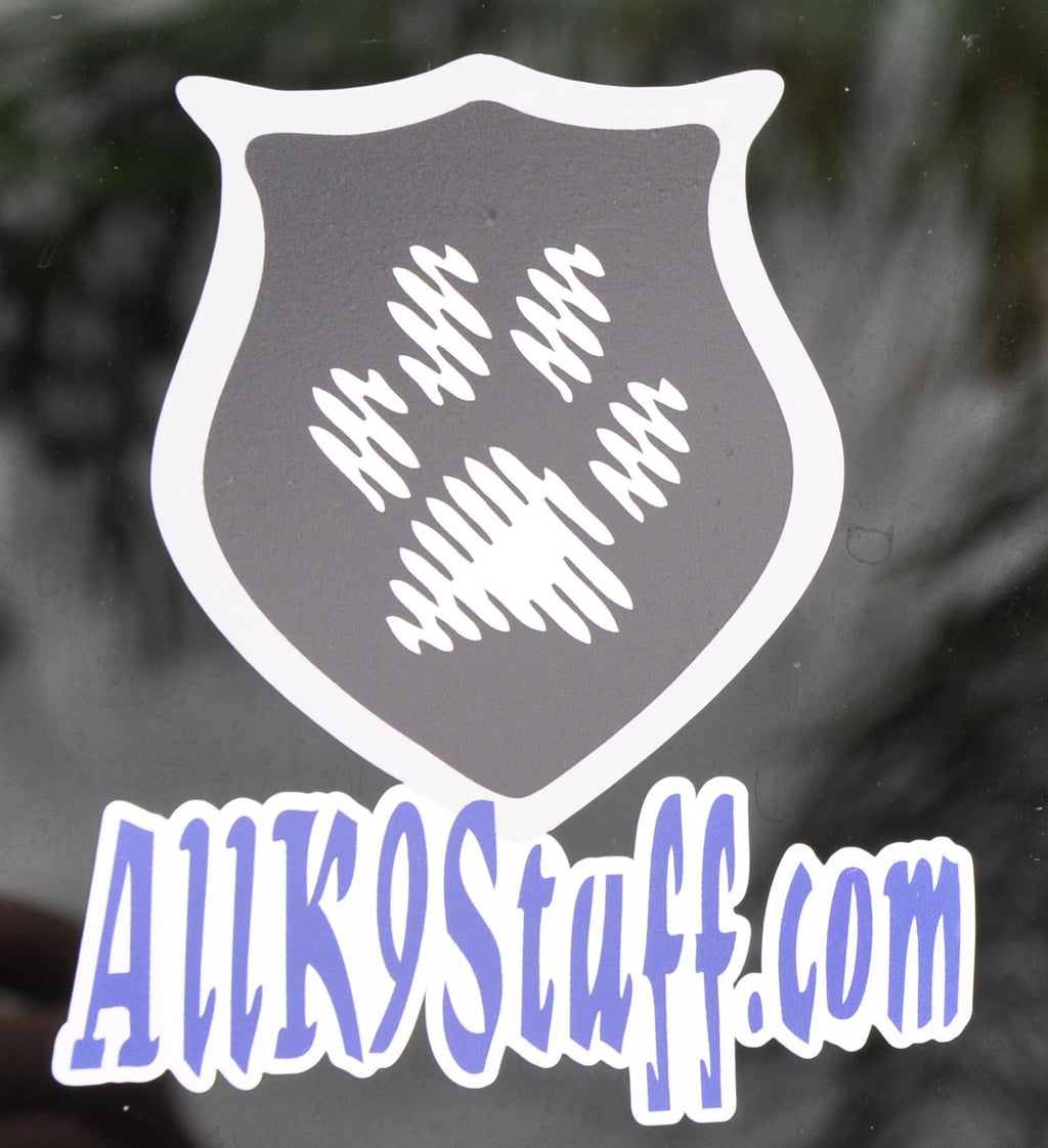 ALLK9Stuff.com Logo Sticker