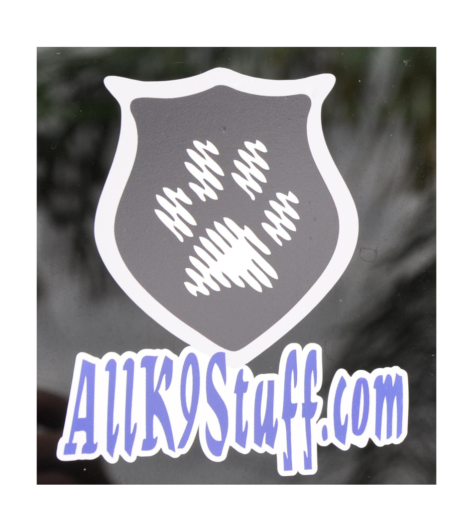 ALLK9Stuff.com Logo Sticker