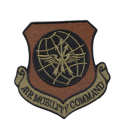 Air Mobility Command (AMC) Majcom Spice Brown OCP Patch
