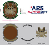 316th Presidential K9 Custom PVC Patch