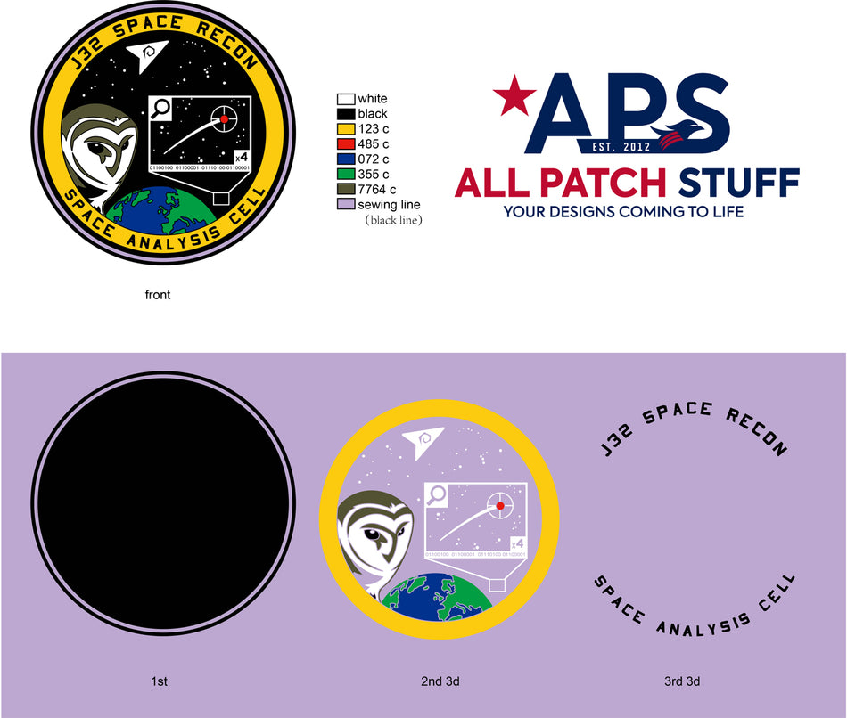 J32 Space Reconnaissance Division Custom PVC Patch