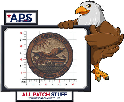 101 Mustache Club OCP Patch