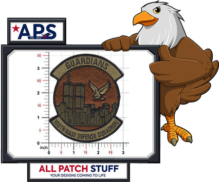 105th BDS - Spice Brown OCP Patch - alternate view