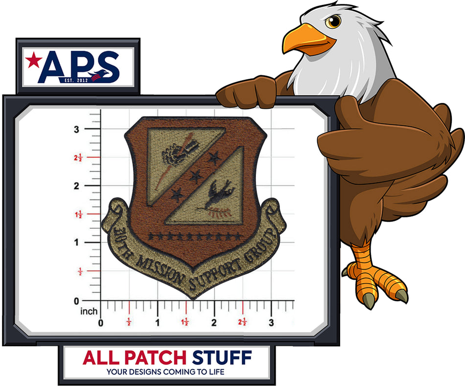 310th Mission Support Group Custom Embroidered Patch