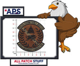 316th Security Forces Squadron Custom Embroidered Patch - 4 inch