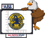 822d Base Defense Squadron Colored Custom Embroidered Patch