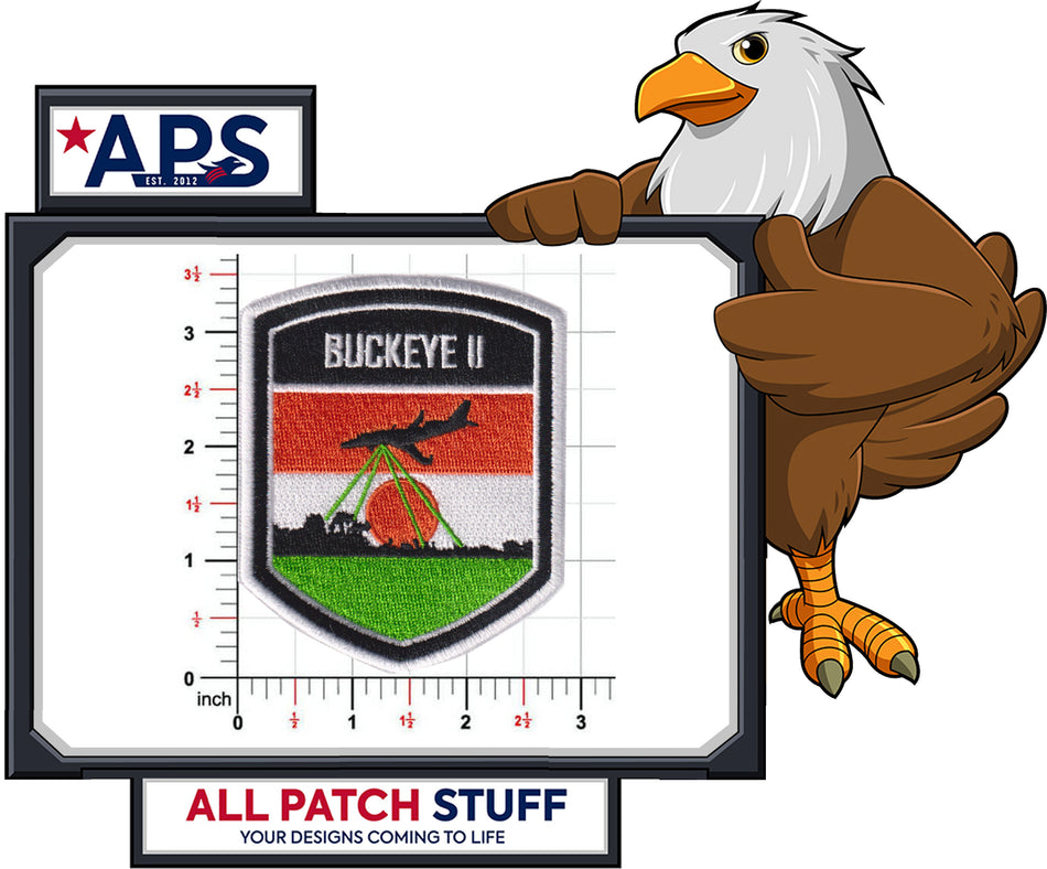 Buckeye II Custom Embroidered Patch