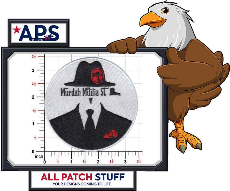 Murdah Militia Custom Embroidered Patch