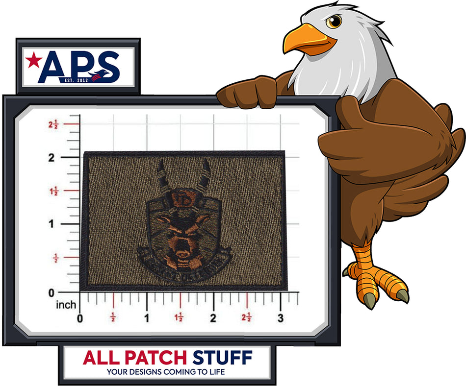 Fort Bliss Hat Custom Embroidered Patch