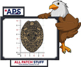Holly Springs Police Department Custom Embroidered Patch
