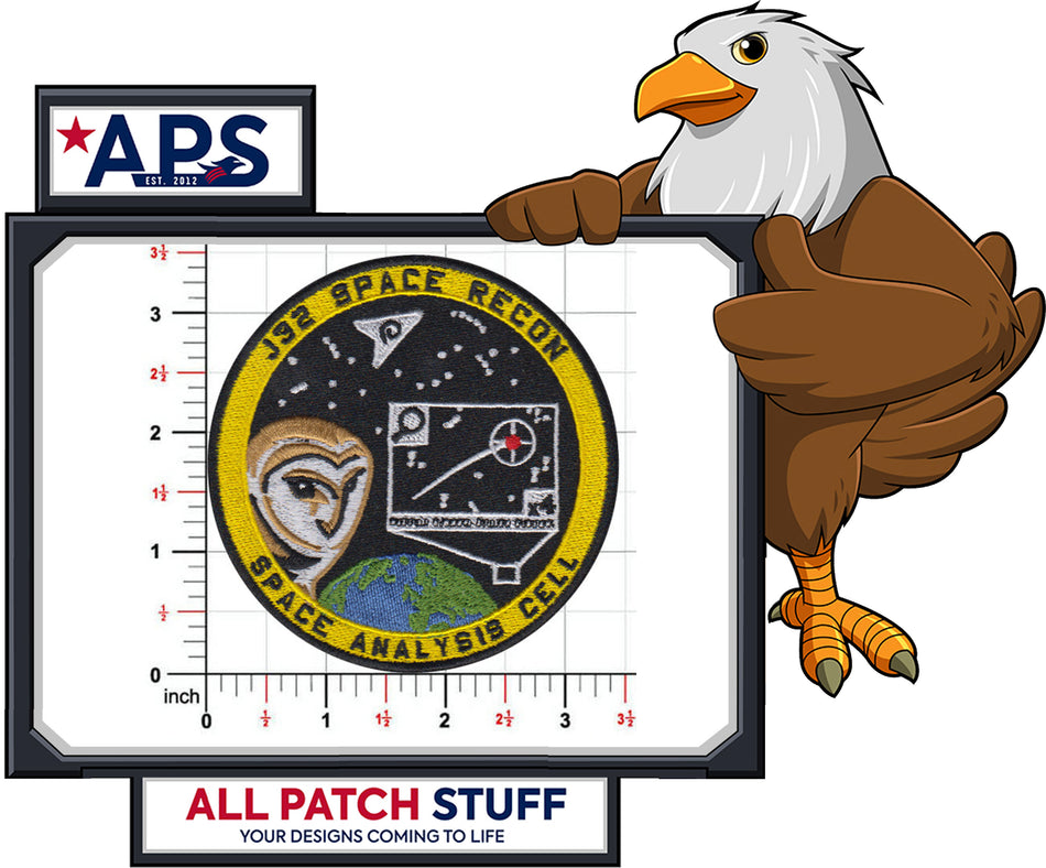 J32 Space Reconnaissance Division Custom Embroidered Patch