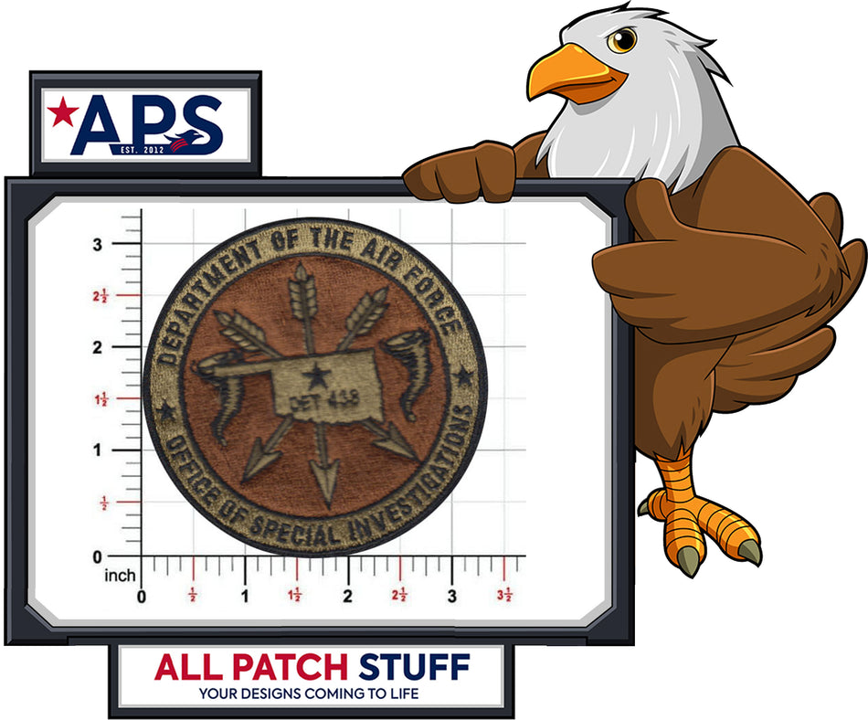 OSI DET 438 Custom Embroidered Patch