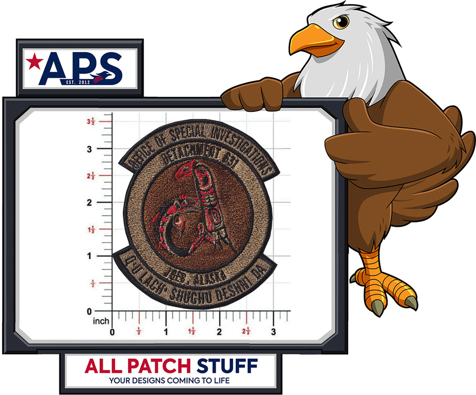 OSI DET 631 Custom Embroidered Patch