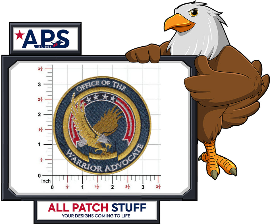 Office of the Warrior Advocate Custom Embroidered Patch
