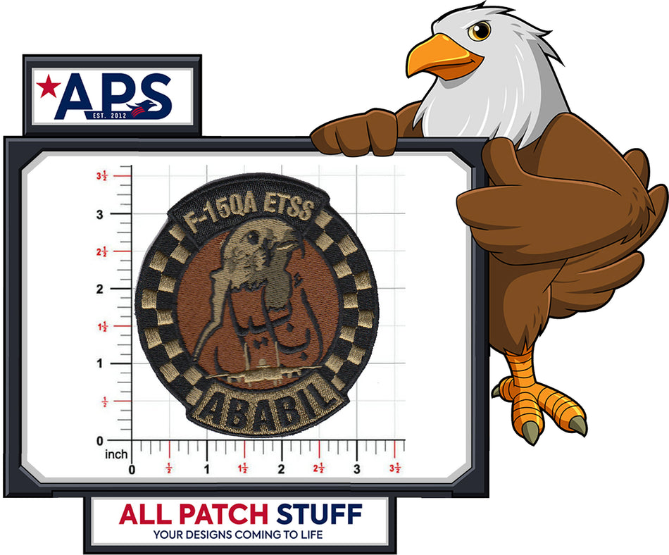 F-15QA ETSS Custom Embroidered Patch