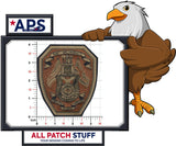 RAF Mildenhall Fire Protection OCP Custom Embroidered Patch