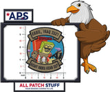 SpongeBob - Aight Imma Head Out Custom Embroidered Patch